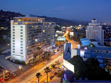Andaz Hotel in Hollywood CA